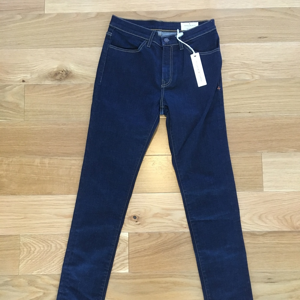 *SOLD* IMOGENE + WILLIE, Imogene Slim Indigo, 30